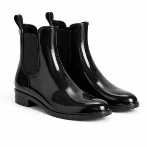 Sam Edelman Patten Leather Rain Boots Women Size 7